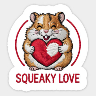 Hamster Valentine Magnet