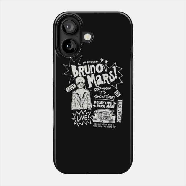 Bruno-Mars Phone Case by dtr_art