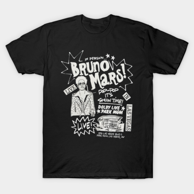 Bruno-Mars T-Shirt by dtr_art