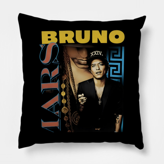 Bruno-Mars Pillow by dtr_art