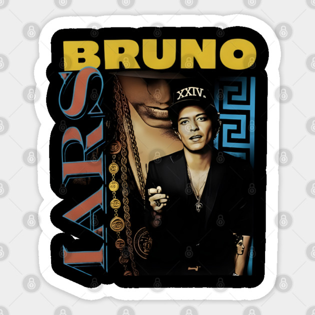 Bruno-Mars Sticker by dtr_art