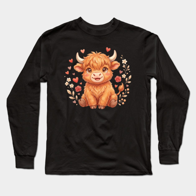 valentine-day Long Sleeve T-Shirt by Creatifly Graphic Tees