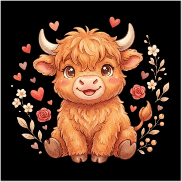 valentine-day Wall Art by Creatifly Graphic Tees