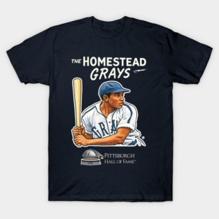 Homestead Grays Batter and Uniform T-Shirt