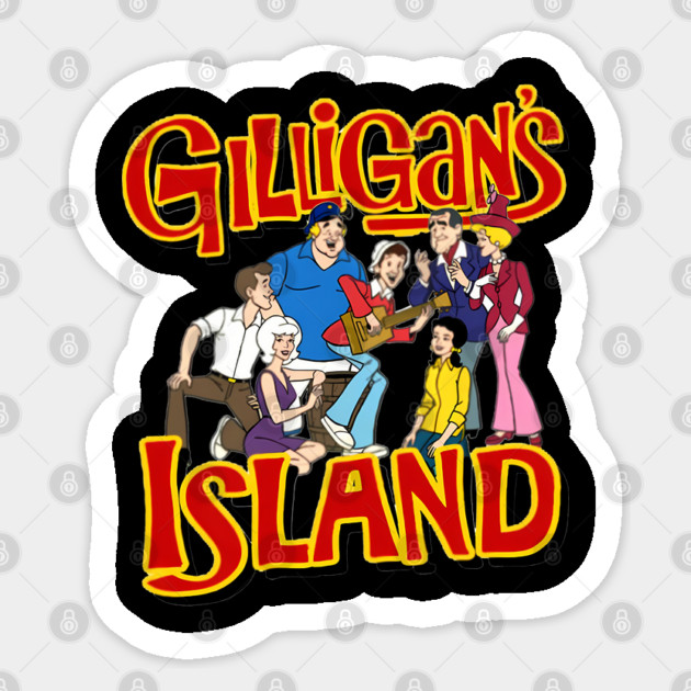 gilligan island Sticker by James Bates
