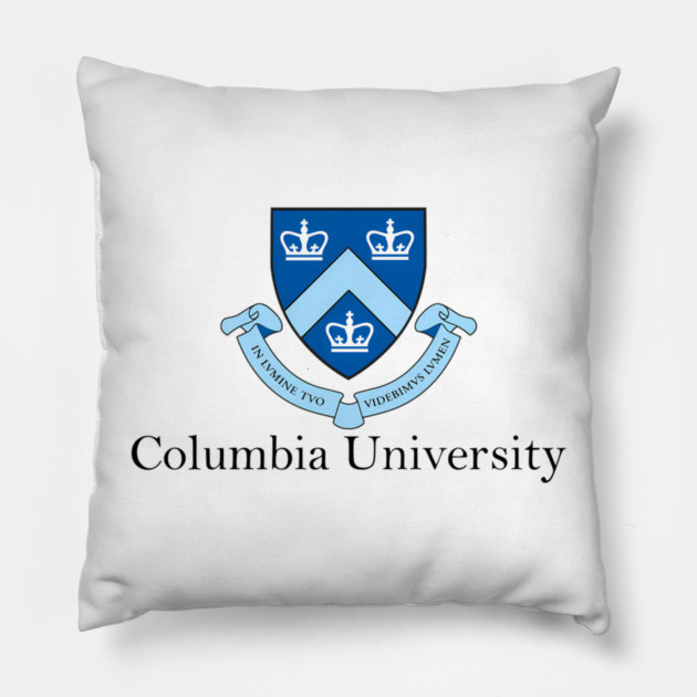 Columbia University Pillow by James Bates
