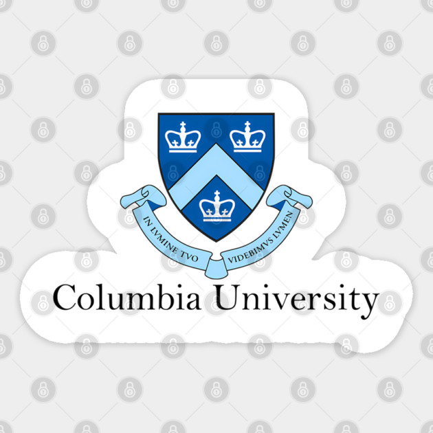 Columbia University Sticker by James Bates