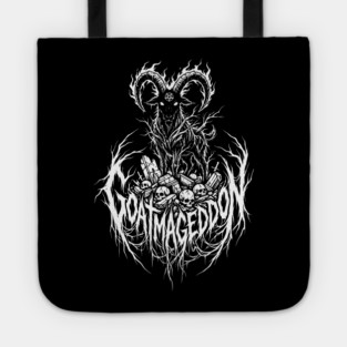 Goatmageddon – Demonic Goat Metal Logo Tote