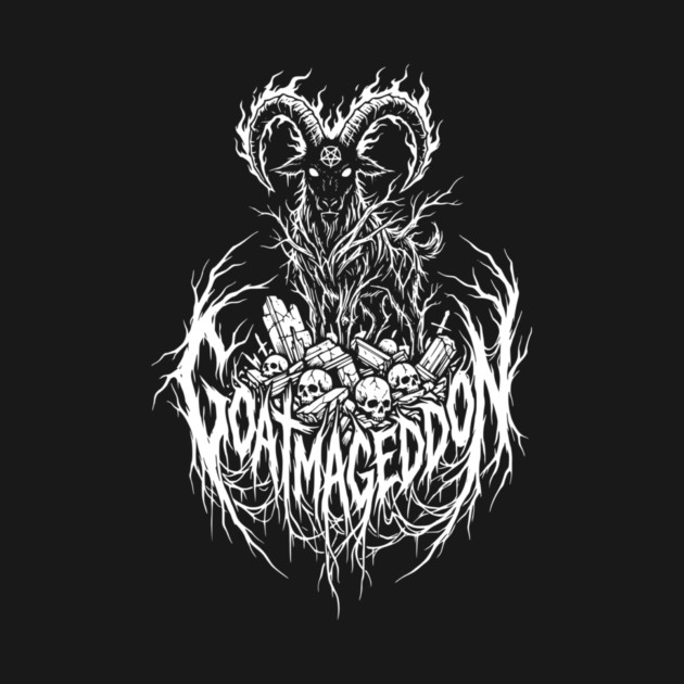 Goatmageddon – Demonic Goat Metal Logo by Designed By Marty