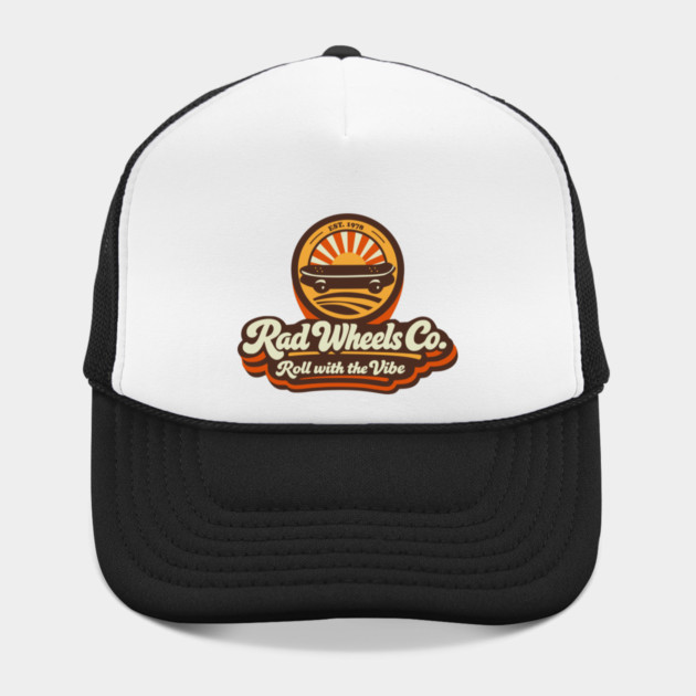 Rad Wheels Co. Est. 1978 – Retro Skate Logo by Designed By Marty