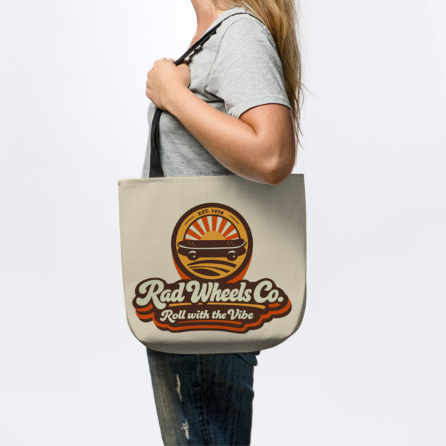 Rad Wheels Co. Est. 1978 – Retro Skate Logo by Designed By Marty