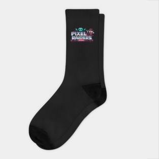 Pixel Raiders – Retro Arcade Outlaws Socks