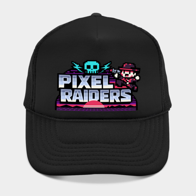 Pixel Raiders – Retro Arcade Outlaws by Designed By Marty