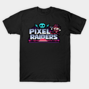 Pixel Raiders – Retro Arcade Outlaws T-Shirt