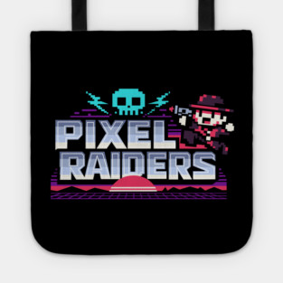Pixel Raiders – Retro Arcade Outlaws Tote