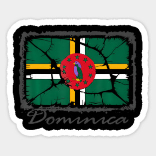 Dominica Nature Island Caribbean Vacation Sticker