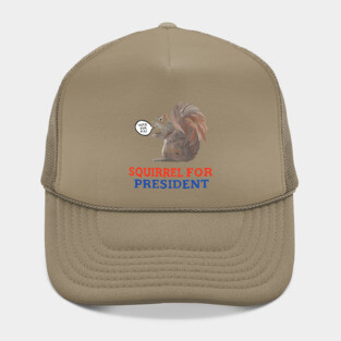 Squirrel for President Hat
