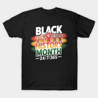 100 Years of Black Excellence Centennial Black History T-Shirt