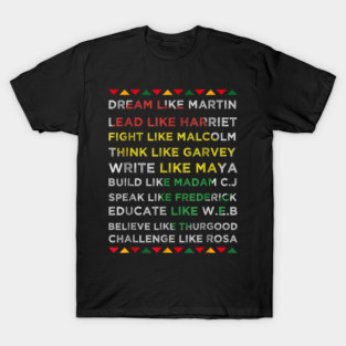 Heroes-of-Black-history T-Shirt