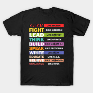 Heroes-of-Black-history T-Shirt