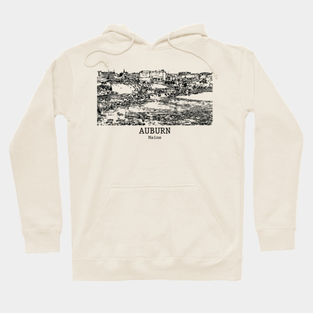 Auburn - Maine Hoodie by Lakeric