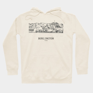 Burlington - Iowa Hoodie
