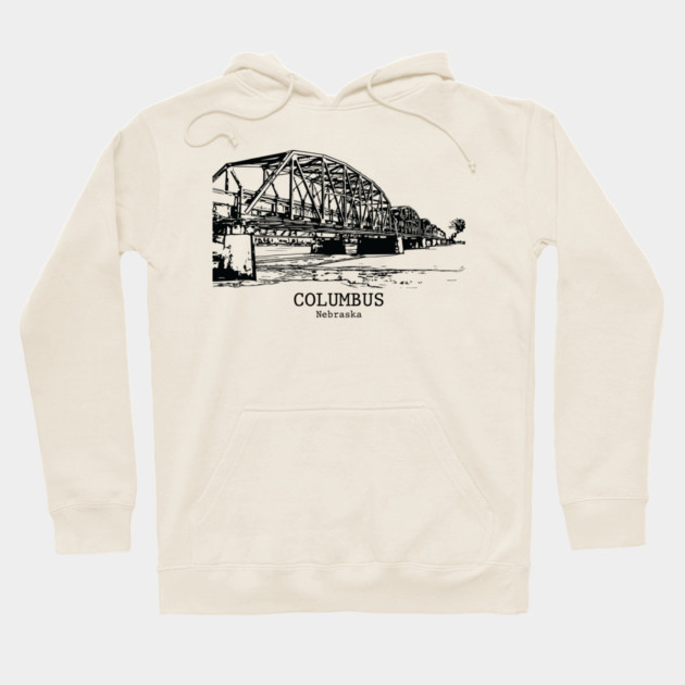 Columbus – Nebraska Hoodie by Lakeric