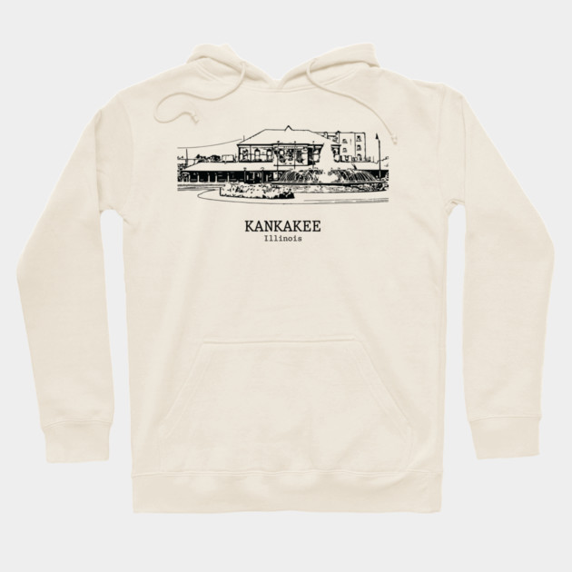 Kankakee – Illinois Hoodie by Lakeric