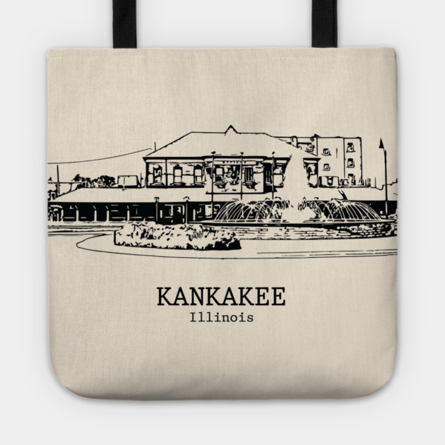 Kankakee – Illinois Tote by Lakeric