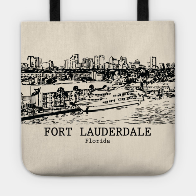 Fort Lauderdale – Florida Tote by Lakeric