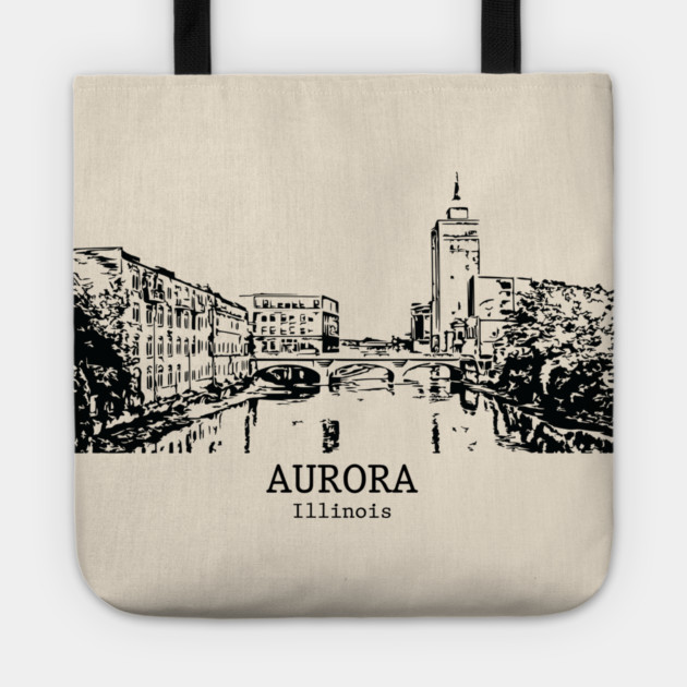 Aurora – Illinois Tote by Lakeric