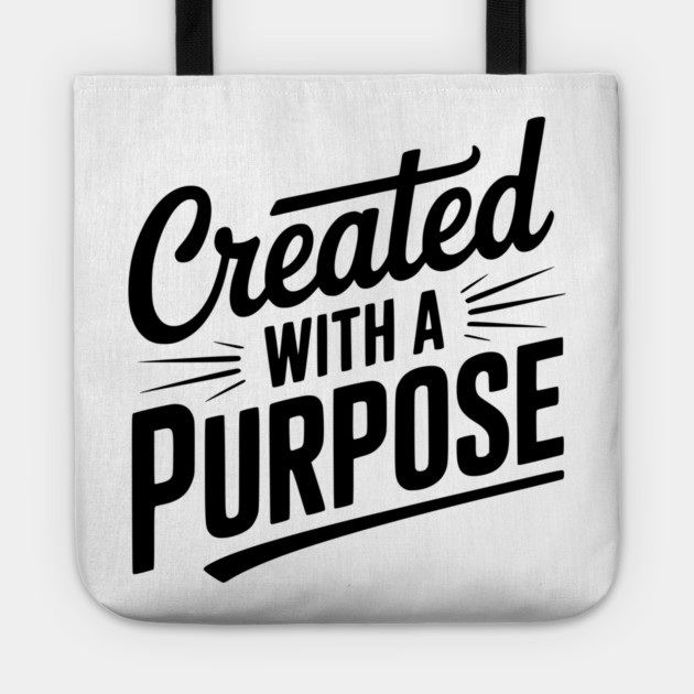 Created with a Purpose Tote by Frank Ring