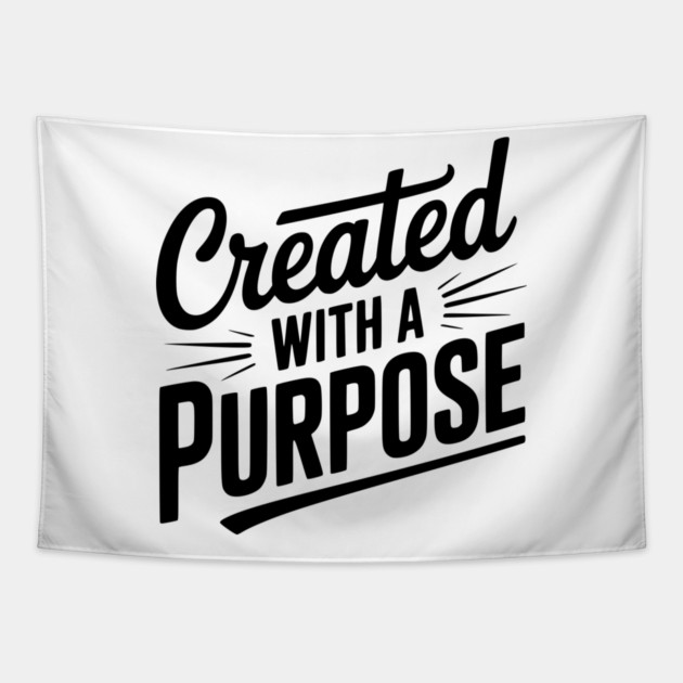 Created with a Purpose Tapestry by Frank Ring