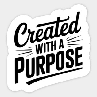 Created with a Purpose Sticker