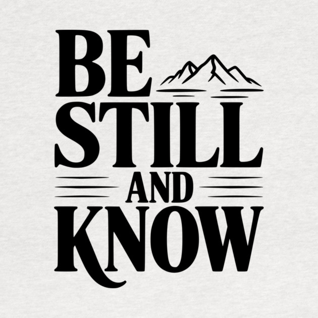 Be Still and Know by Frank Ring