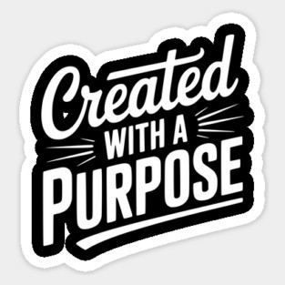 Created with a Purpose Sticker