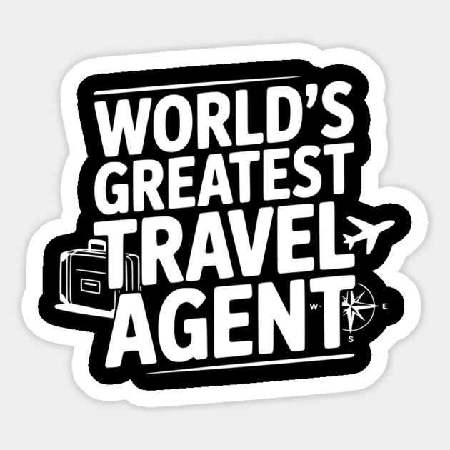 World's Greatest Travel Agent Magnet by Frank Ring