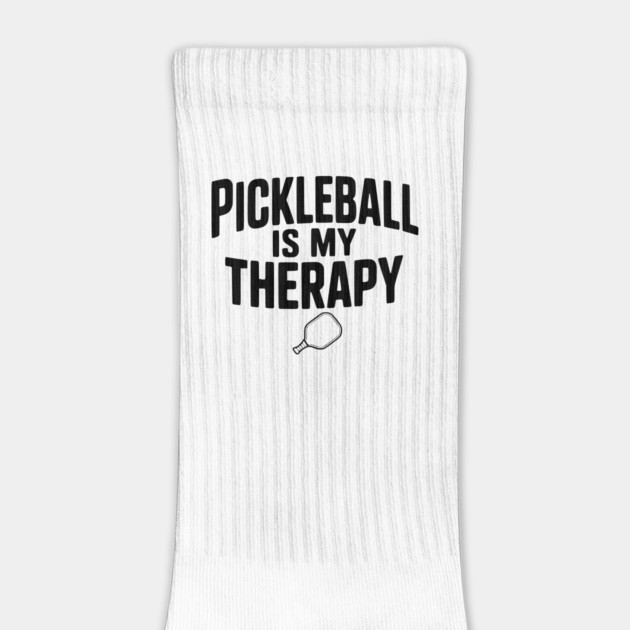 Pickleball is my Therapy by Frank Ring