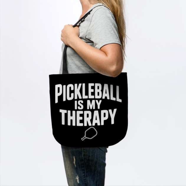 Pickleball is my Therapy by Frank Ring