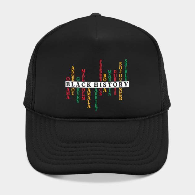 Black History Crossword Leaders - Pan-African Tribute by UrbanLifeApparel