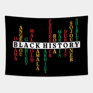 Black History Crossword Leaders - Pan-African Tribute Tapestry