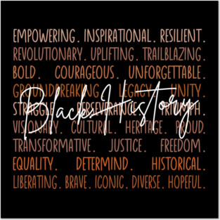 Black History Legacy Word Cloud - Black history Posters and Art