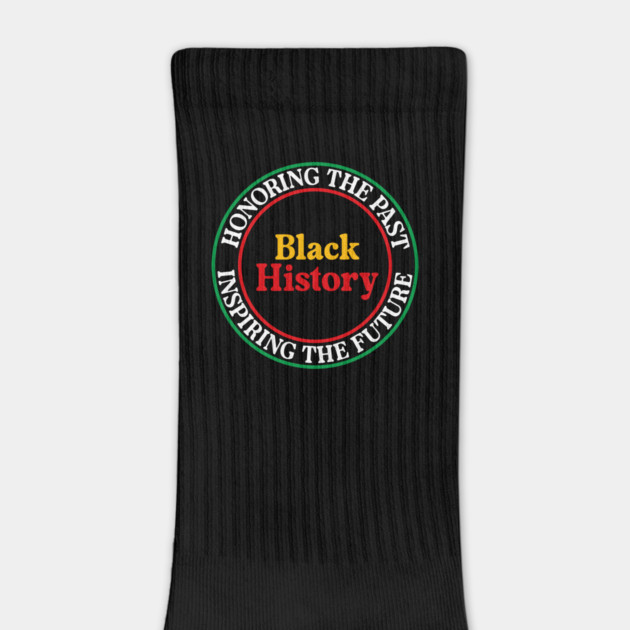 Honoring the Past Inspiring the Future - Black History Seal by UrbanLifeApparel