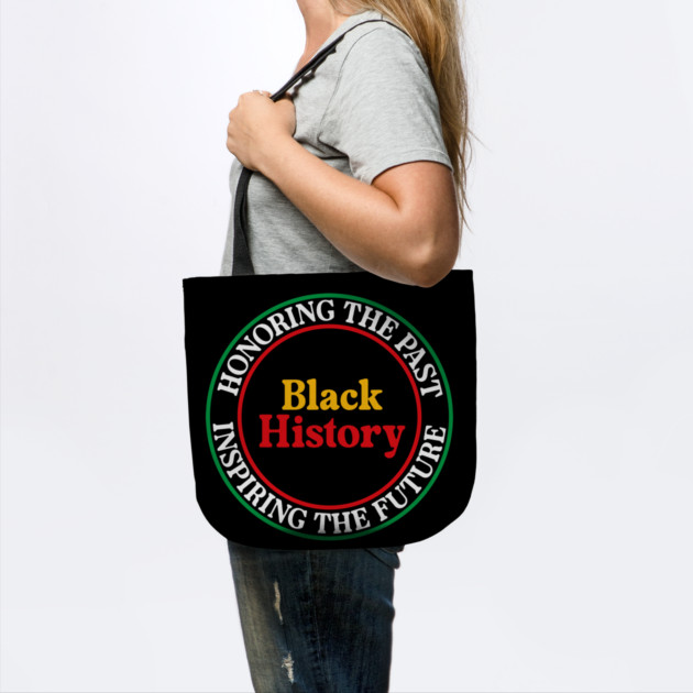 Honoring the Past Inspiring the Future - Black History Seal by UrbanLifeApparel