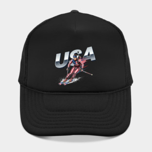 USA Alpine Skiing Biathlon 2026 Hat