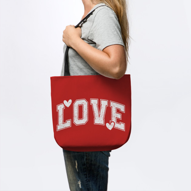 Distressed Varsity Love - Urban Aesthetic Hearts by UrbanLifeApparel