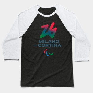 Olympic 2026 | Milan Cortina Winter Sports Baseball T-Shirt