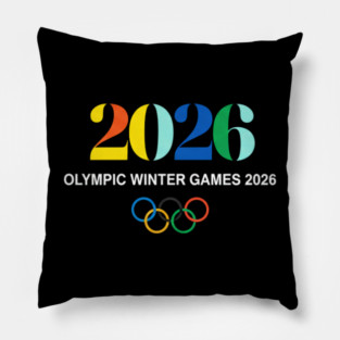 Olympic 2026 | Milan Cortina Winter Sports Pillow