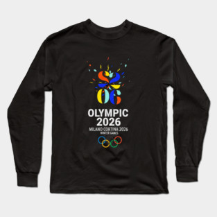 Olympic 2026 | Milan Cortina Winter Sports Long Sleeve T-Shirt