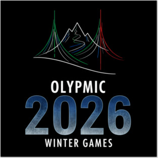 Olympic 2026 | Milan Cortina Winter Sports Posters and Art
